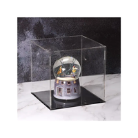 Boîte de présentation en acrylique transparente moderne et écologique, sur mesure, pour figurines d'action, objets de collection et exposition