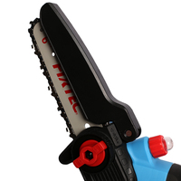 Mini-tronçonneuse sans fil FIXTEC 20V, 6 pouces, portable, 7,9 m/s, système SDS pour la coupe du bois