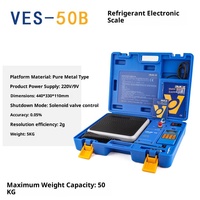 Balance électronique de pesage de liquides réfrigérants Flying VES-50A/50B/100A/100B pour la mesure quantitative de la neige, avec fermeture manuelle/automatique
