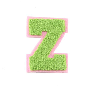 DIYアクセサリー用バッキングレターシェニール刺Embroideryパッチの卸売鉄 - Product Image 6