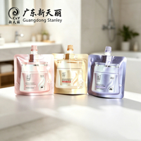 Pochette souple portable avec bec verseur pour échantillons de savon liquide pour les mains – Emballage plastique pour voyage