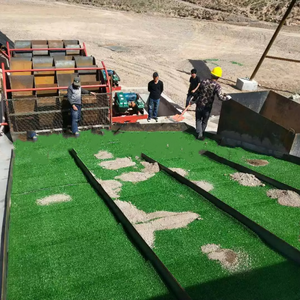 कॉगो पीवीक खनिक मॉस स्ली चटाई सोने की वसूली स्लआइस बॉक्स गोल्ड खनन के लिए घास खनन धोने कालीन - Product Image 5