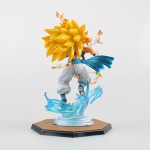 Figura de Anime de 16 cm, <span class=keywords><strong>Gotenks</strong></span> F.Zero Super Saiyan Goten <span class=keywords><strong>Goku</strong></span>, Figura de Acción, Modelo de PVC, Figura de Anime, Juguete para Niños, Adornos - Product Image 4