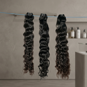 Vente en gros d'extensions de cheveux humains naturels 100% lâche vague profonde Super vague brute non emmêlée non traitée vierge temple indien ondulé - Product Image 1