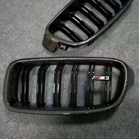 M3-style F30 F35 316i 318i 320i 325i 330i Calandre en fibre de carbone Pour la BMW Série 3 F30 2012-2019