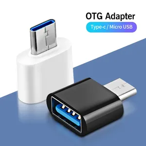 USB Type C OTG Adapter Micro USB Male To USB Female Cable Converters Type-C Phone High Speed Certified Cell Phone Accessories