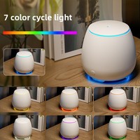 Humidificateur et diffuseur d'aromathérapie silencieux USB/enfichable de 150 ml avec minuterie pour la maison, la chambre et le bureau