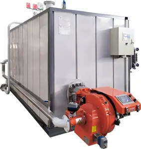 Hot Sale 500kg Vertical Steam Boiler Diesel Gas Fired Certification European