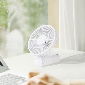 Ventilateurs portables pliables USB multifonctionnels puissants rechargeables pour l'extérieur – Mini ventilateur personnel pliable – Vente en gros été - Product Image 2