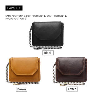 กระเป๋าสตางค์ AndoBag RFID Block แบบสั้นสำหรับผู้ชาย วินเทจ ใส่บัตรได้ หนังวัวแท้ พร้อมช่องใส่เหรียญและสายคล้องคอ รุ่น 880 - Product Image 5