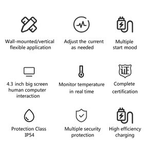 Gootu 3.5kW 16A loại 2 AC điện xe sạc 32A 7kW di động xách tay EV sạc - Product Image 5