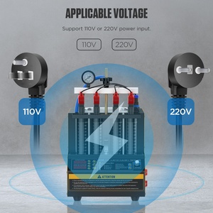 เครื่องทำความสะอาดหัวฉีดน้ำมันเชื้อเพลิงรถยนต์แบบอัลตราโซนิก <span class=keywords><strong>AUTOOL</strong></span> <span class=keywords><strong>CT160</strong></span> ใช้ได้กับไฟ 110V 220V - Product Image 4