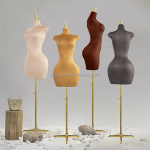 Mannequin de femme à mi-corps, courbes, taille fine, hanches larges, poitrine généreuse, forme de robe, en mousse, à agrafer, pour la vente en gros en Afrique et aux États-Unis - Product Image 2