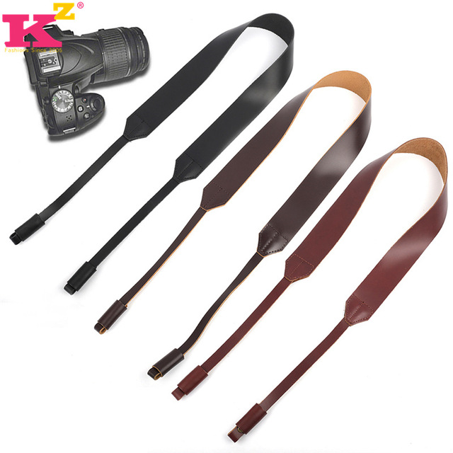 Special Purpose Bag Accessory - Genuine Full Grain Leather Camera Strap | Detachable Vintage Smooth Leather Strap for Camera Bag
