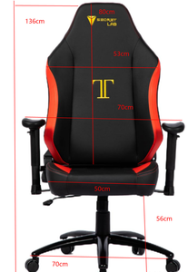 Kursi kantor ergonomis, kursi malas dan tinggi dapat diatur, nyaman di rumah, kantor, atau bermain game - Product Image 6