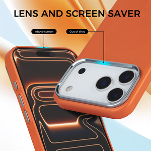Étui de téléphone magnétique ultra-fin <span class=keywords><strong>tout</strong></span> compris pour iPhone 17 Pro Max et 16, style luxe, <span class=keywords><strong>Japon</strong></span> et Corée du Sud - Product Image 4