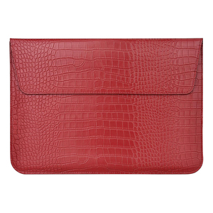 Housse pour ordinateur portable en cuir PU crocodile universelle 13 14 pouces avec logo personnalisé pour <span class=keywords><strong>Macbook</strong></span> <span class=keywords><strong>Air</strong></span> 13 pouces <span class=keywords><strong>Pro</strong></span> 14 pouces M4 M3 <span class=keywords><strong>M2</strong></span> pour femmes - Product Image 1