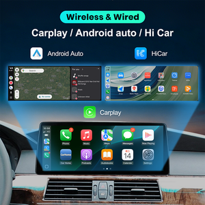 Autoradio sans fil Rhythm Carplay Android Auto 12,6 pouces pour BMW E60 système CCC écran tactile OLED Mirror Link Hicar - Product Image 2