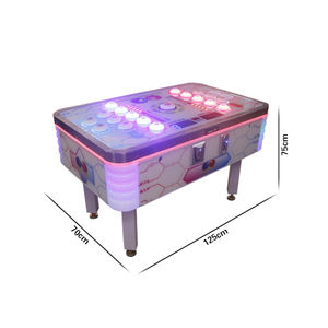 Chine fabricant dessin animé équipement d'amusement Double haricot battant contre jeu haricot Console marteau jeu - Product Image 2