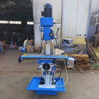 Machine de perçage et de fraisage de précision ZX7550C, table de 400x200 mm, déplacement de l'axe Z de 320 mm, puissance du moteur de 1,5 kW