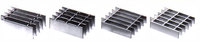 Grille de barre avec surface dentelée pour une résistance au glissement, passerelle de sécurité et marche d'escalier