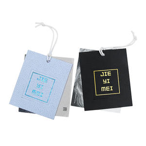 Etiquetas colgantes de <span class=keywords><strong>ropa</strong></span> y zapatos personalizadas con cuerda <span class=keywords><strong>Ropa</strong></span> y zapatos etiquetados de primera calidad - Product Image 4