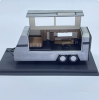Camionnette DM 1:64 en alliage avec fonctionnalités réalistes, modèle d'édition limitée haut de gamme
