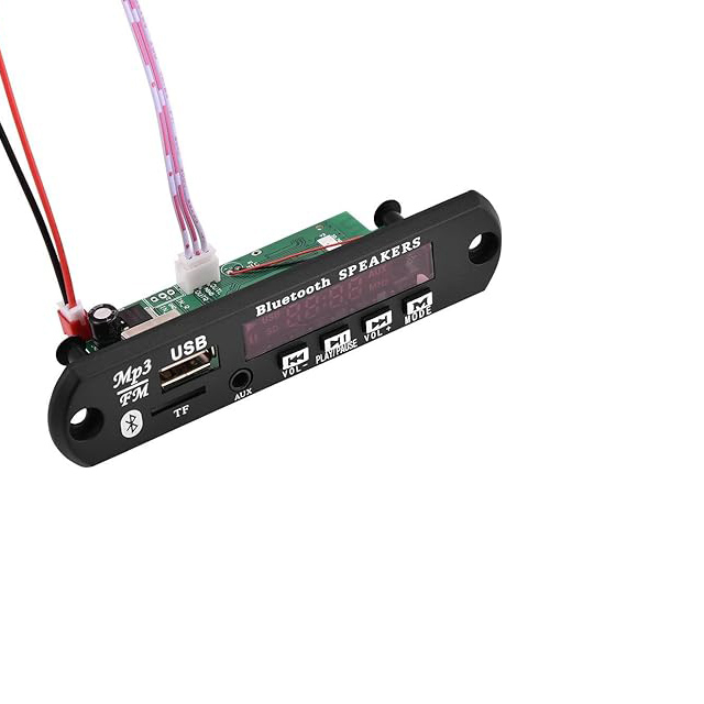 2*25 Вт усилитель автомобильный аудио USB TF FM радио модуль беспроводной BLE 5,0 MP3 WMA декодер плата поддержка