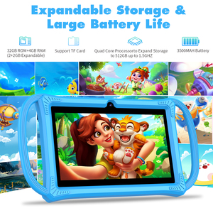 La última tableta GMS para niños de 7 pulgadas Penta Core 1,8 Ghz para educación Pritom Android Kids Tablet K7 <span class=keywords><strong>Pro</strong></span> con Android 15 - Product Image 4