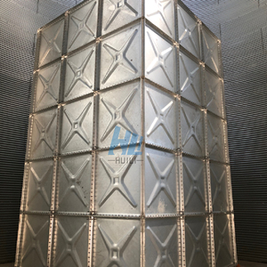 Réservoir de stockage d'eau en acier galvanisé plongé à chaud de prix usine <span class=keywords><strong>grand</strong></span> réservoir d'eau de pluie carré pour l'irrigation d'agriculture - Product Image 3
