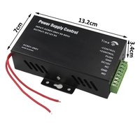 Système de contrôle d'accès DC 12V 5A Alimentation à découpage AC 90 ~ 260V Utilisé pour le système de contrôle d'accès par empreinte digitale RFID à serrure électrique