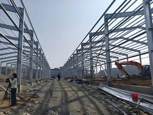 Structure de portique résistante à la corrosion pour bâtiment avicole - Système de litière profonde avec abreuvoirs à tétine et ventilateurs d'extraction - Product Image 2
