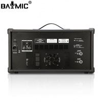 Console de mixage audio professionnelle pour DJ, 12 canaux avec amplificateur de puissance intégré pour DJ, maison, spectacle karaoké