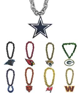 Collar de Espuma EVA 3D de Alta Calidad con Colgante del Equipo de Fútbol Americano Houston Texans, Ideal para Fanáticos - Product Image 6