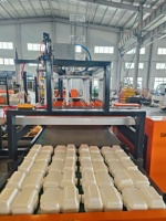 Ligne de production de vaisselle jetable en mousse PS, contrôlée par PLC, haute productivité, écologique, facile à utiliser, avec moteur de pompe