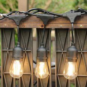 Luci a Corda LED S14 Edison 48FT per Esterni, Impermeabili IP65, per Giardino, Feste, Patio, Illuminazione Commerciale e Festiva - Product Image 3