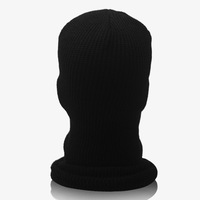 Venta al por mayor gorra de montar unisex acrílico ciclismo tejido Filtro de lana Spandex un agujero máscara de esquí de invierno pasamontañas personalizado sombrero para hombres