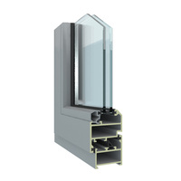 Proveedor de Ventanas de PU, Perfiles Reforzados de Fibra de Vidrio FRP para Ventanas Abatibles de Gran Envergadura con Estructura de Vidrio
