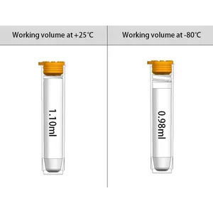 หลอดเก็บตัวอย่างแบบเกลียวในขนาด 1 มล. ยี่ห้อ XZ LAB พร้อมฝาปิดแบบกด  พร้อมรหัส Data Matrix 2 มิติ สำหรับชั้นวาง 96 หลุม - Product Image 6