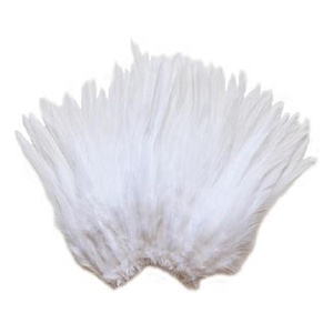Piume di Gallo Naturali Lunghe e Tinte in <span class=keywords><strong>Bianco</strong></span> e Nero per Artigianato e Cappelli, Personalizzabili e Vendute all'Ingrosso - Product Image 2