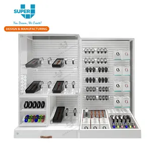 Chất Lượng Hàng Đầu Thiết Kế Bằng Gỗ Tầng Thường Vụ Đồng Hồ Hiển Thị Đứng Cho Bán Lẻ - Product Image 1