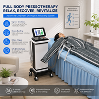 Appareil de pressothérapie à couverture complète pour la récupération post-entraînement, le remodelage corporel, le massage lymphatique et l'analyse cutanée
