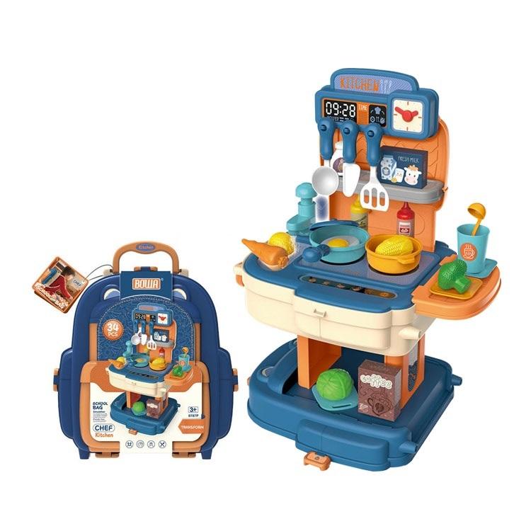 Juego de imaginación ensamblado plegable escuela bolsa Chef niños - Main Image