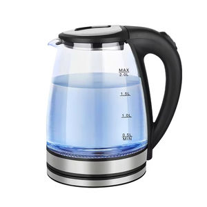 Hervidor de Agua Eléctrico de Alta Potencia, Calentamiento Rápido, Cuerpo de Plástico, Electrodoméstico de Cocina, Precio Popular, Tetera para Café - Product Image 1