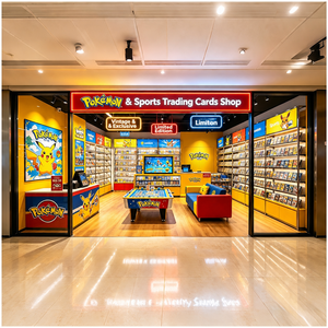 Meubles de présentation personnalisés pour centres commerciaux, magasins de jouets, boîtes mystères, cartes à collectionner sportives, vitrines créatives pour boîtes mystères, design de magasin - Product Image 1