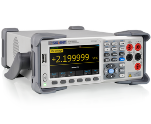 มัลติมิเตอร์ดิจิตอลแบบตั้งโต๊ะ SDM3065X หน้าจอคู่ แสดงผลห้า/หกหลักครึ่ง ปรับแต่งได้ตามความต้องการสำหรับการทดสอบ - Product Image 1