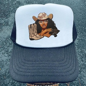 Patchs brodés de haute qualité, style western, marron et noir, pour veste, t-shirt, casquette de camionneur, décoration DIY - Product Image 5