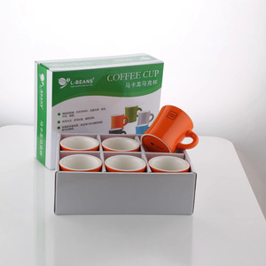 แก้วกาแฟเซรามิก L-BEANS สีส้ม สไตล์เรียบง่าย แก้วดริป สำหรับเดินทาง - Product Image 4