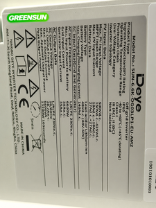 Nuovo <span class=keywords><strong>Inverter</strong></span> Solare Fotovoltaico Deye 6.6kW IP65 240VAC Monofase con WiFi Integrato per Sistemi Off-<span class=keywords><strong>Grid</strong></span> - Product Image 6