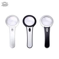 LED Handheld Arch-Shaped Aspheric Magnifier High Clarity Lens for Reading & Precision Work